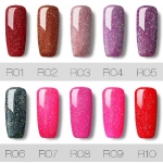 Гел Лак Брокатна Серия 7ml R02 Rosalind